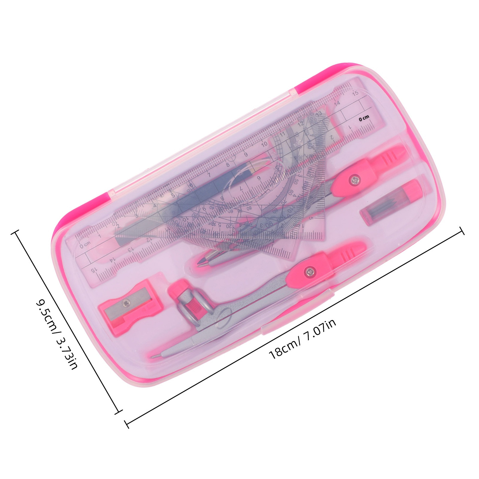 1Set Lightweight Portable Comp - Compass Geometry Set recension och pris