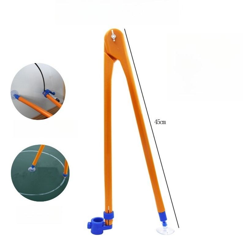 Large Solid Plastic Teaching C - Compass Geometry Set recension och pris