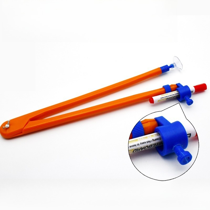 Large Solid Plastic Teaching C - Compass Geometry Set recension och pris