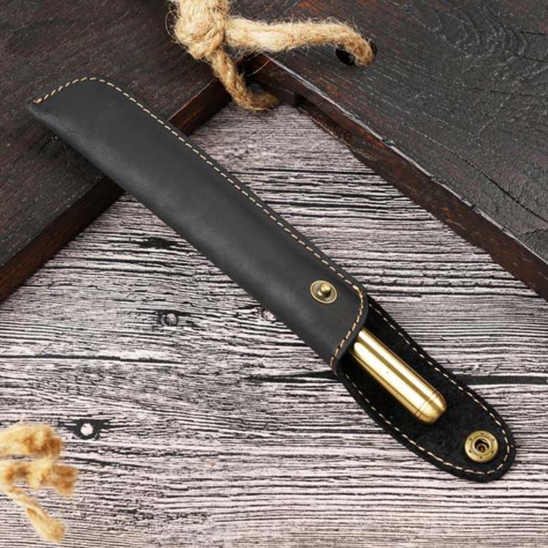 1pc Pen Bag Leather Packaging  - Stationery Supplies Business recension och pris