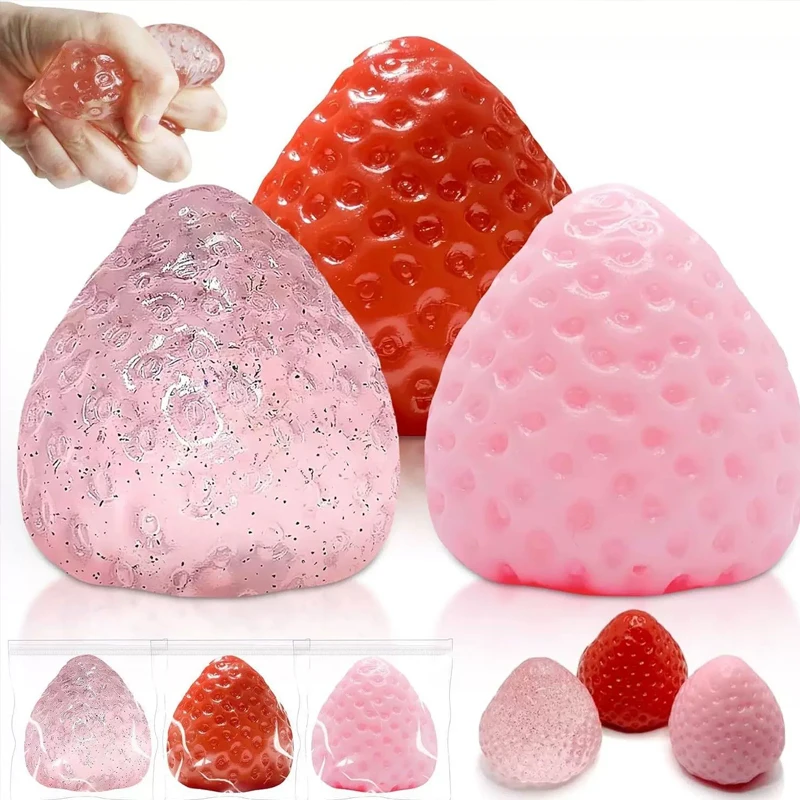Strawberry Taba Squishy Fidget - Stationery Office recension och pris