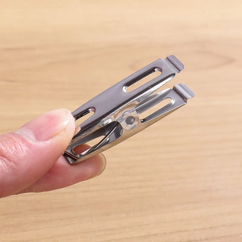 20pcs Stainless Steel Flat Mou - Binder Clip Assorted recension och pris