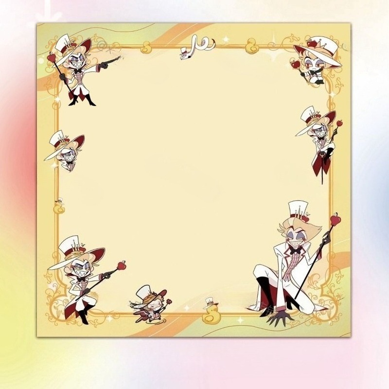 4Pcs Hazbin Hotel Zestial & Al - Stationery Office recension och pris