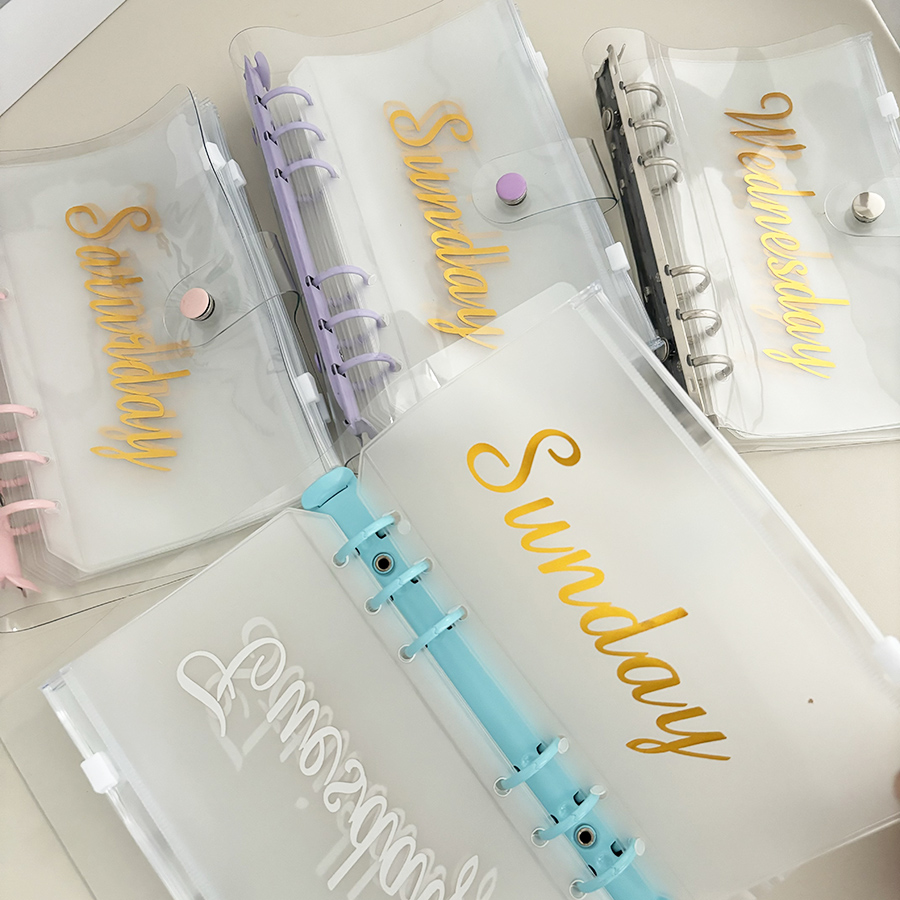 Sharkbang 1 Set A6 Macarone Bi - Planner Weekly Budget recension och pris