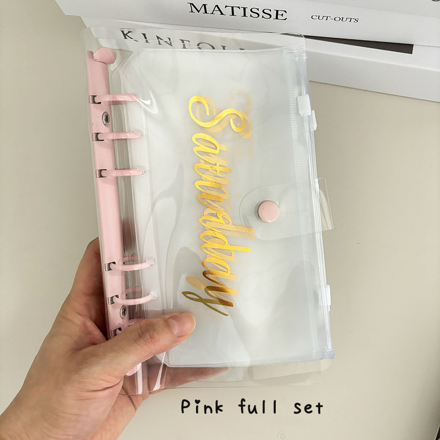 Sharkbang 1 Set A6 Macarone Bi - Planner Weekly Budget recension och pris