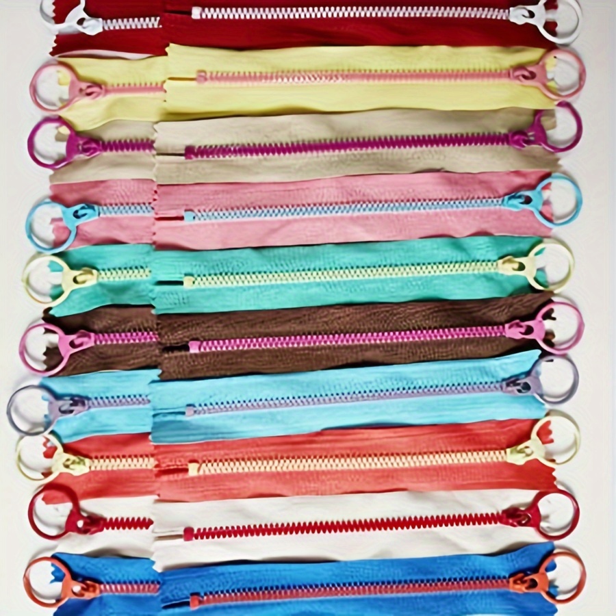 10pcs15cm-30cm mixed resin zip - Portfolio Folder Zip recension och pris