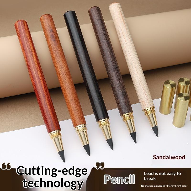 Hot Wooden HB No Ink Pencil Dr - Stationery Office recension och pris