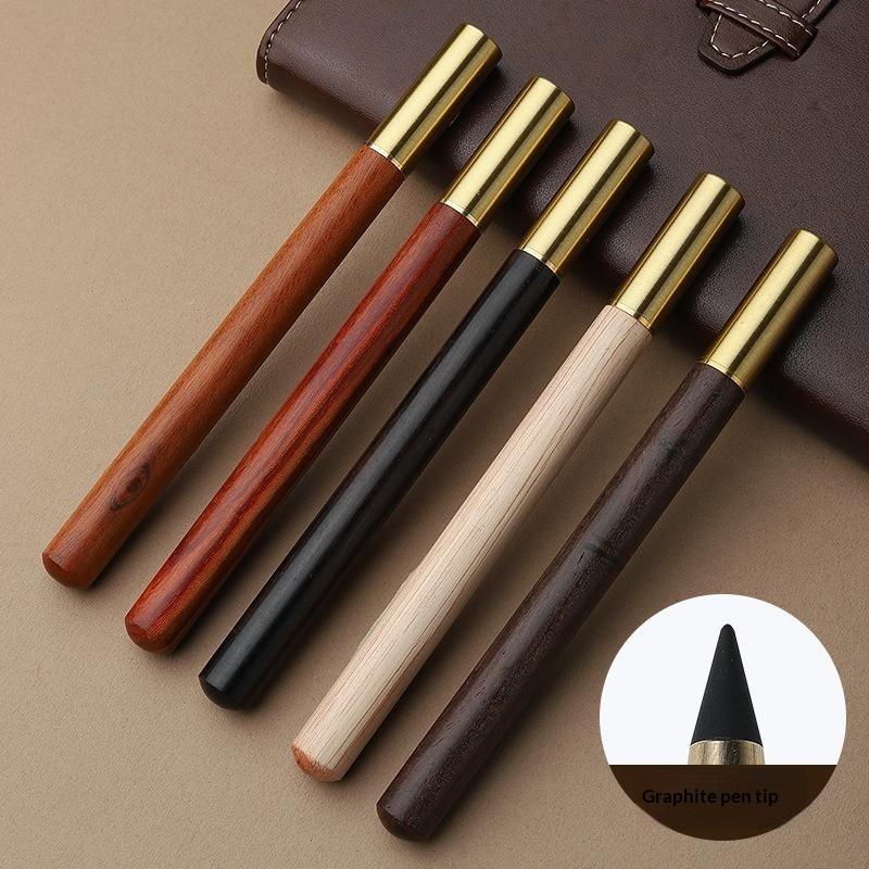 Hot Wooden HB No Ink Pencil Dr - Stationery Office recension och pris
