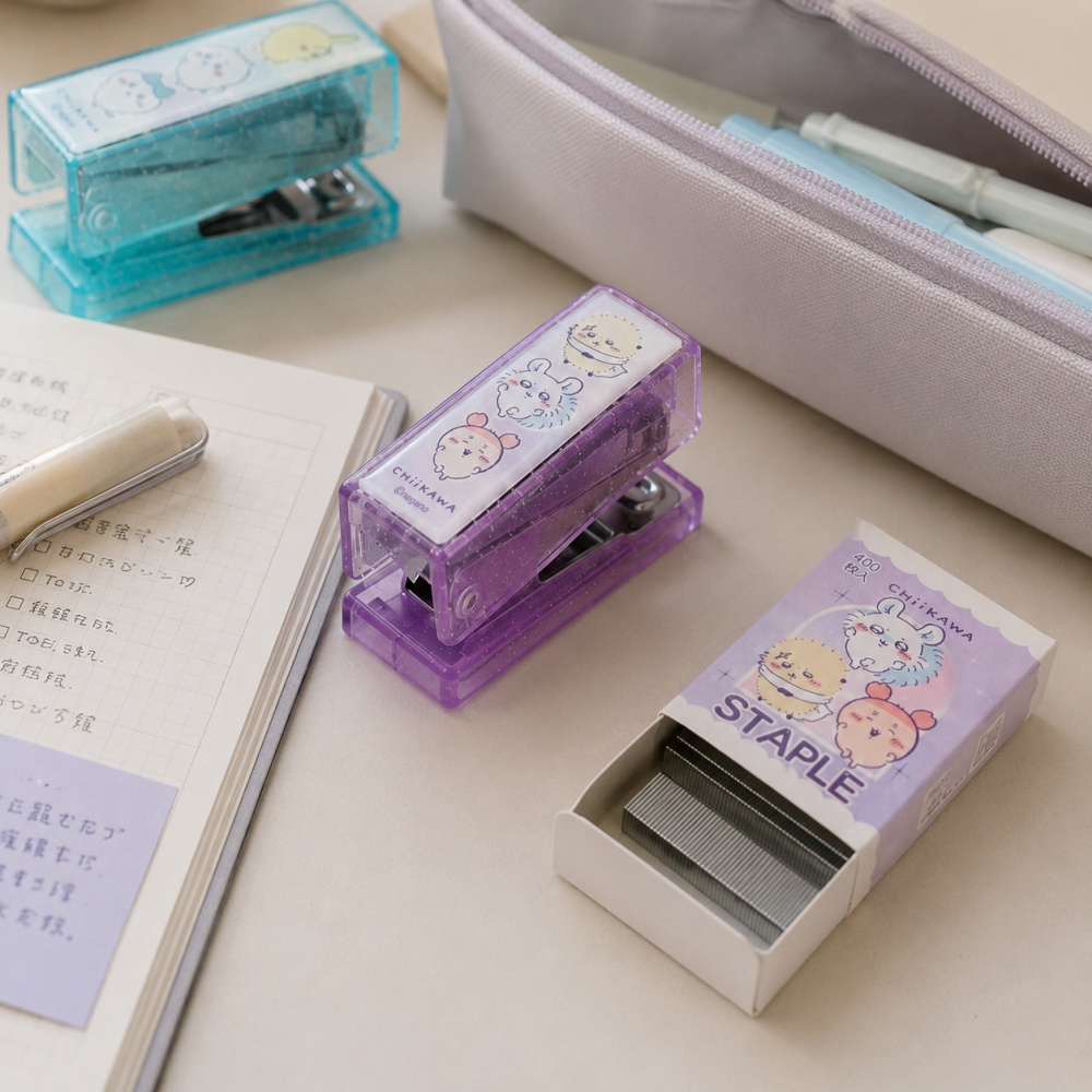 Genuine Chiikawa Stapler Set D - Office Supply Office Stationery Items recension och pris