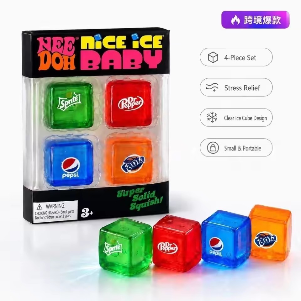 Needoh Mini Nice Ice Baby 4 Pa - Stationery Office recension och pris
