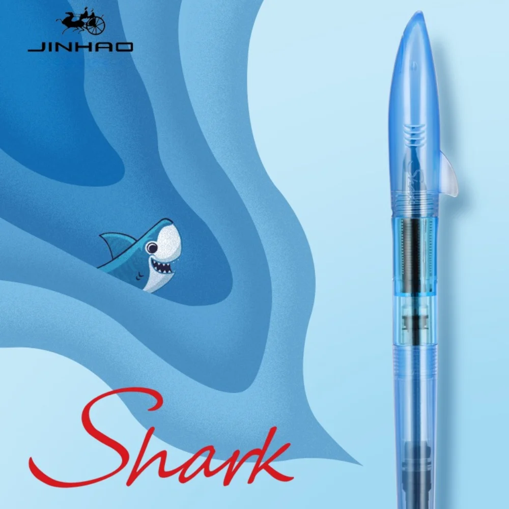 Jinhao Cute Shark Fountain Pen - Stationery Supplies Business recension och pris