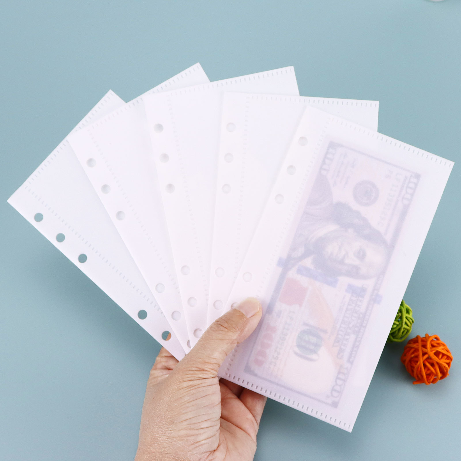 A6/A7 5Pcs Binder Pockets Bind - Portfolio Folder Zip recension och pris