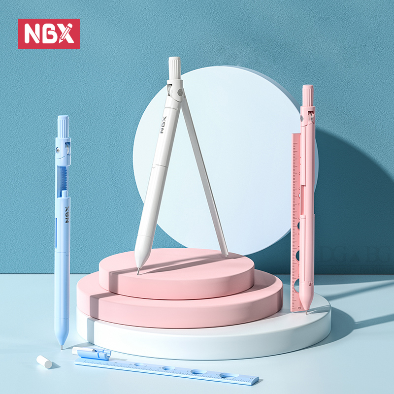 NBX Compass Pencil School Draw - Compass Geometry Set recension och pris
