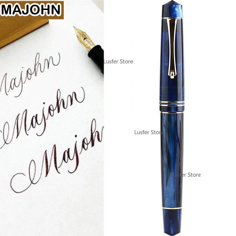 Majohn M800 Resin Fountain Pen - Stationery Supplies Business recension och pris